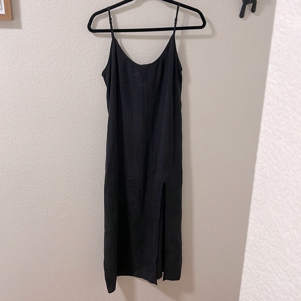 ZARA, MAXI BLACK DRESS, SIZE S